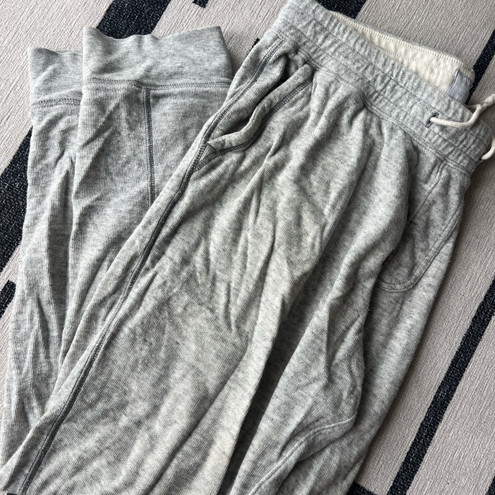 Abercrombie & Fitch light Grey Marled Sweatpants